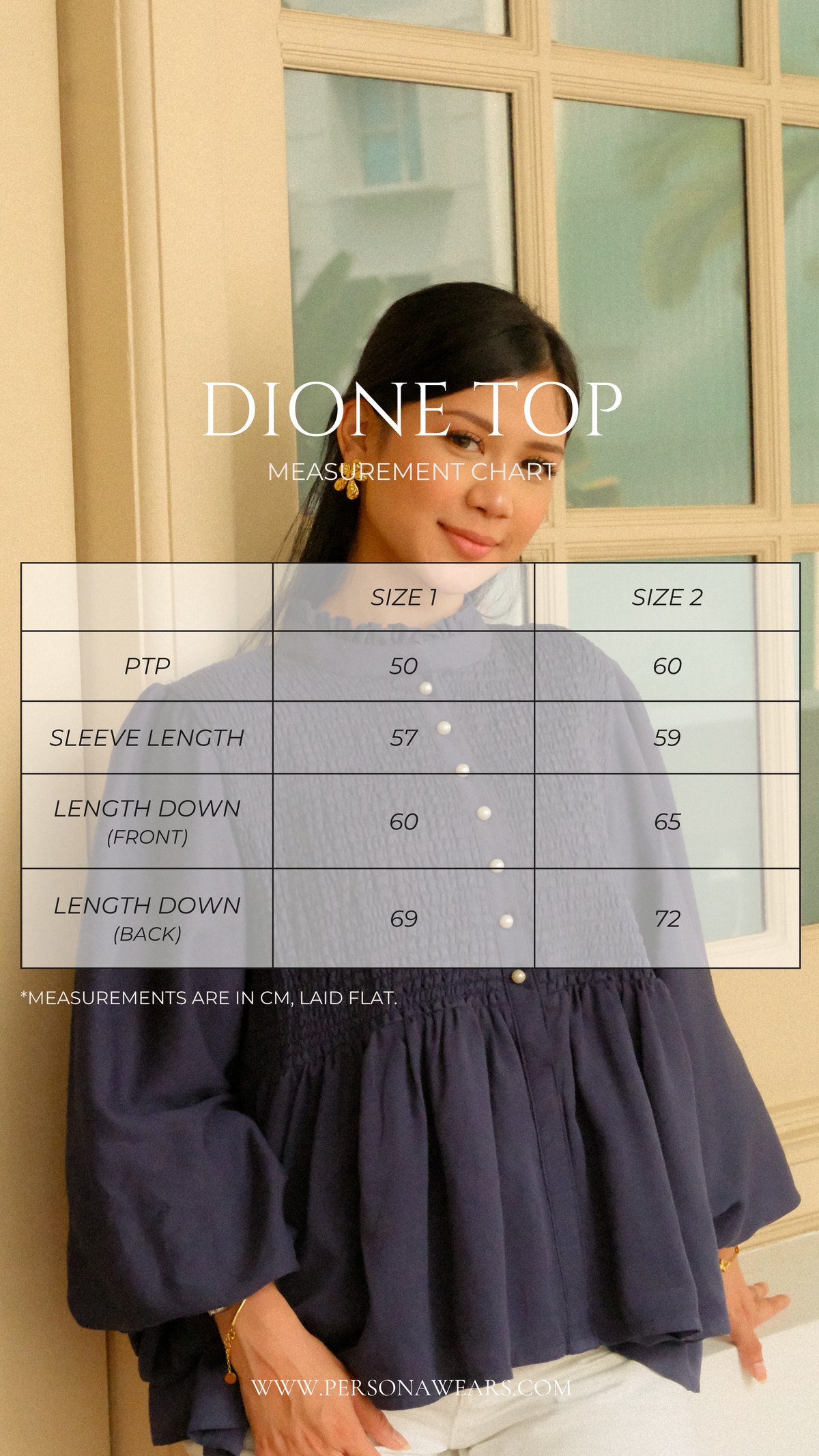 Dione Smocked Top (Wine)