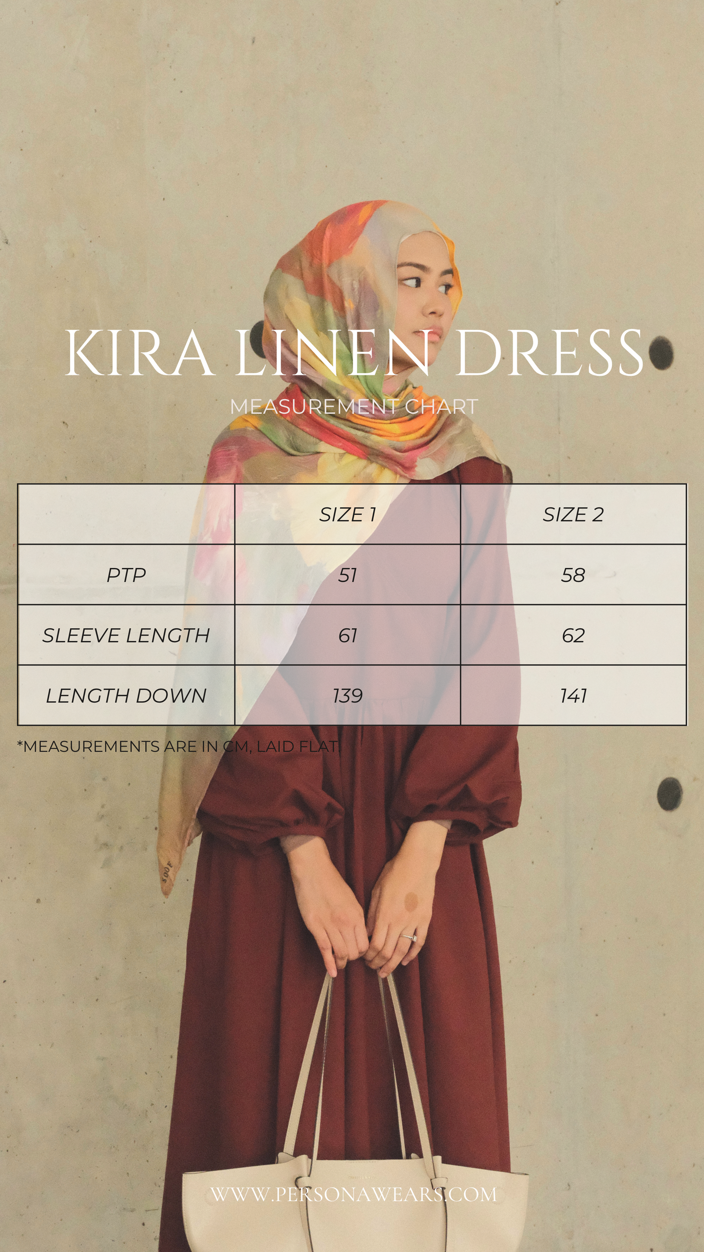 Kira Linen Dress (Bordeaux)