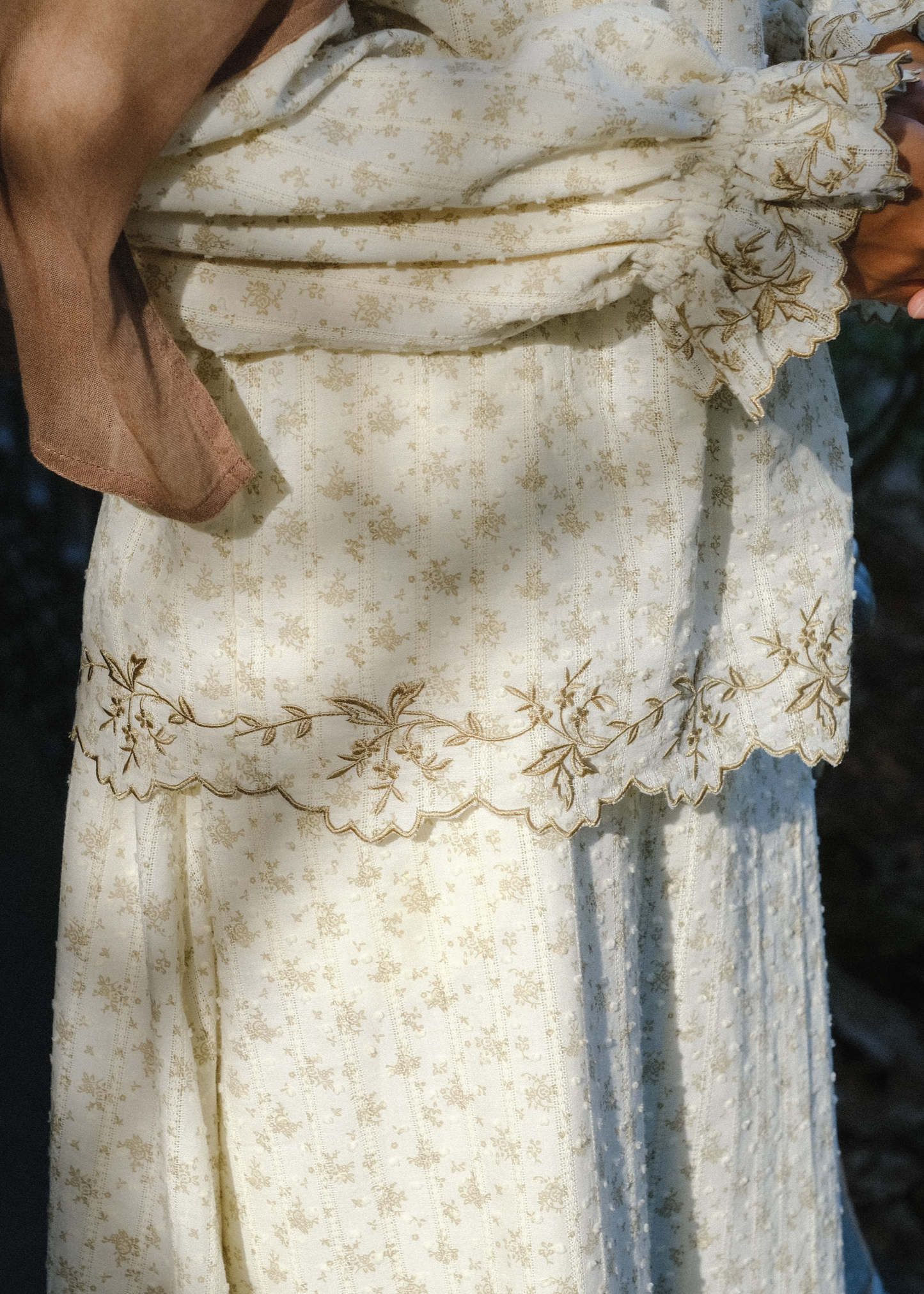 Yuri Skirt Co-Ord (Muted Olive)