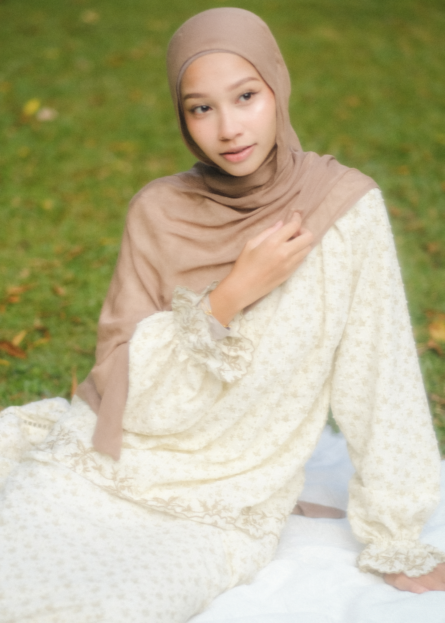 Yuri Skirt Co-Ord (Muted Olive)