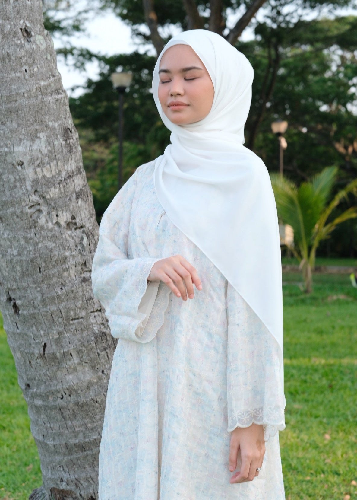 Bria Oversized Tunic (Lavender Mist)