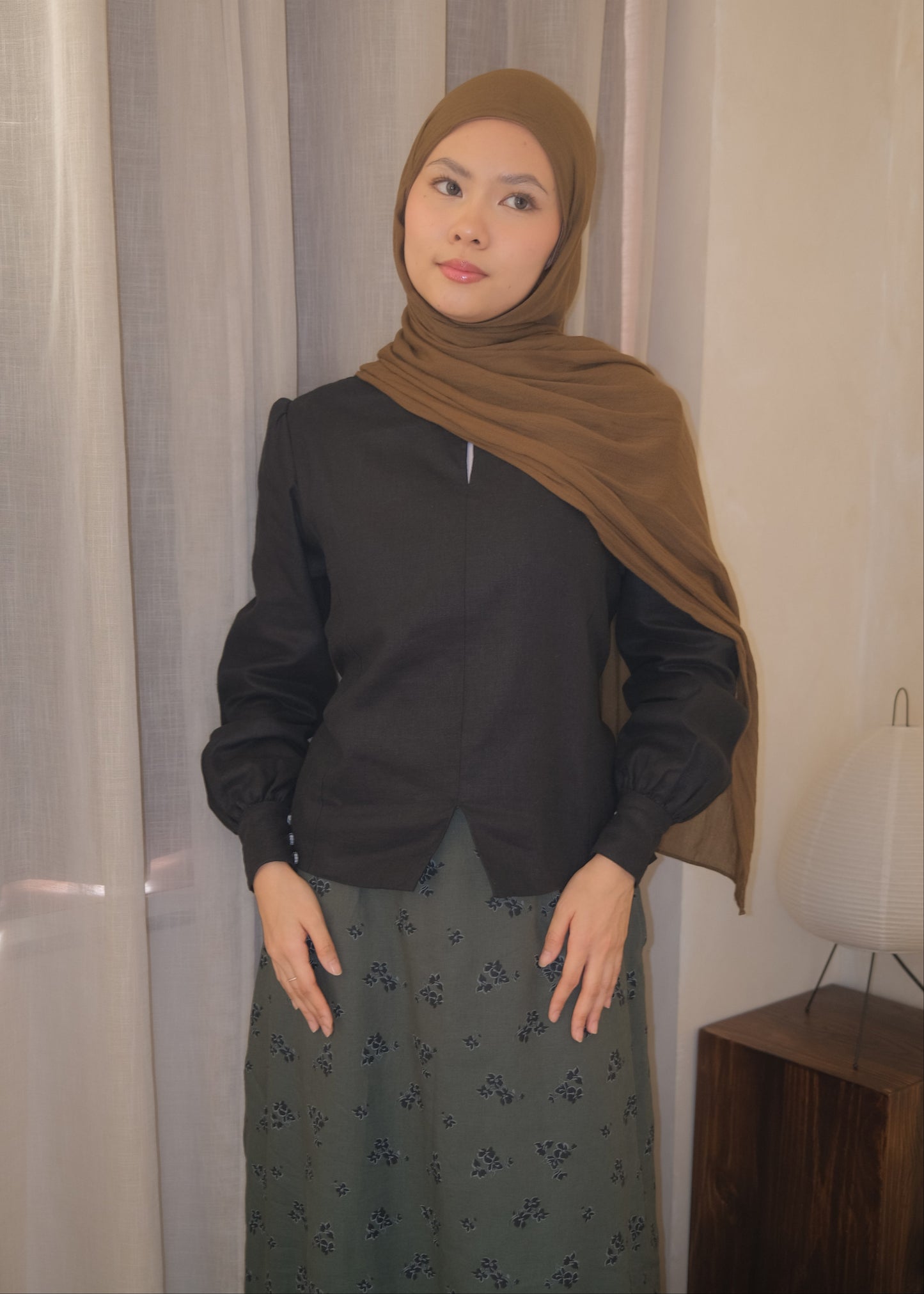 Saire Skirt Set (Olive Torte)
