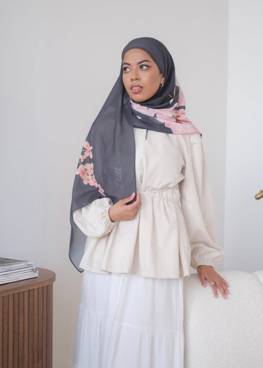 Thea Linen Top (Oatmeal)