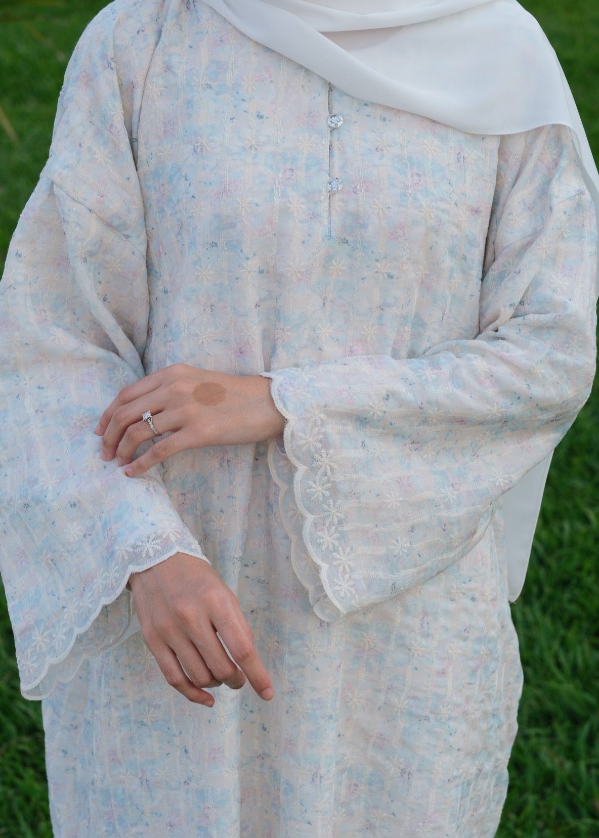 Bria Oversized Tunic (Lavender Mist)