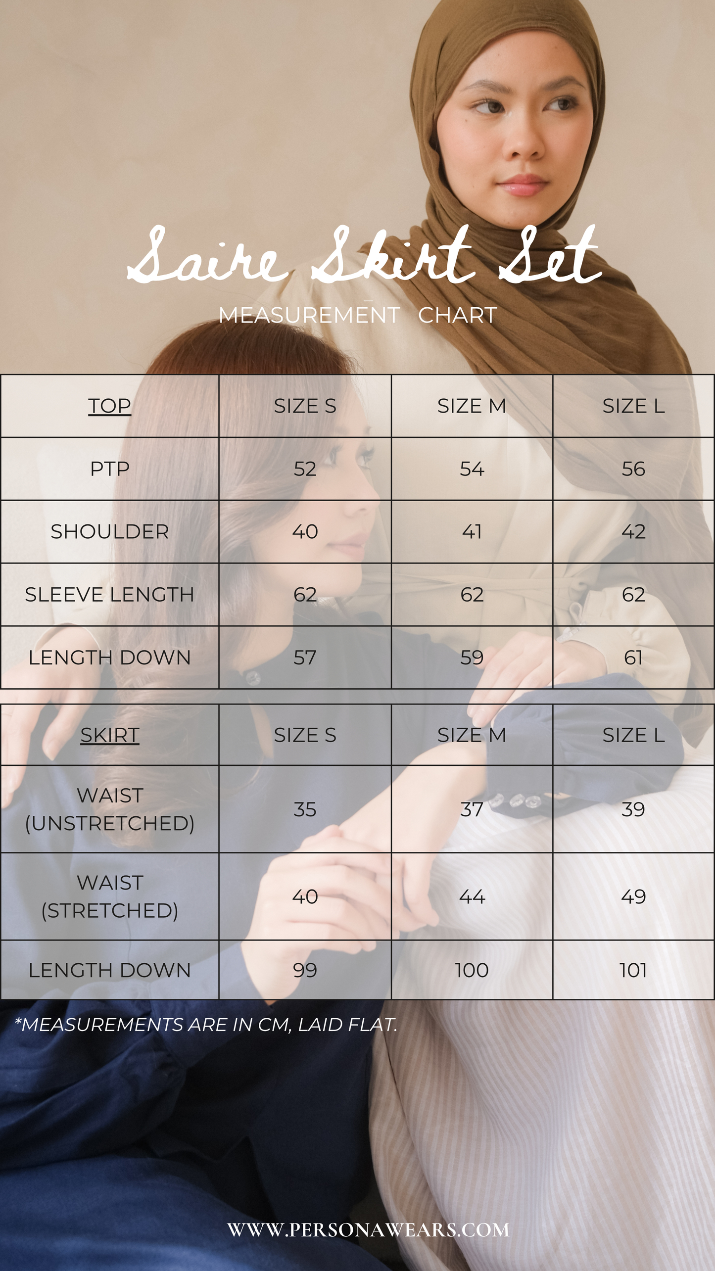 Saire Skirt Set (Almond Crumb)