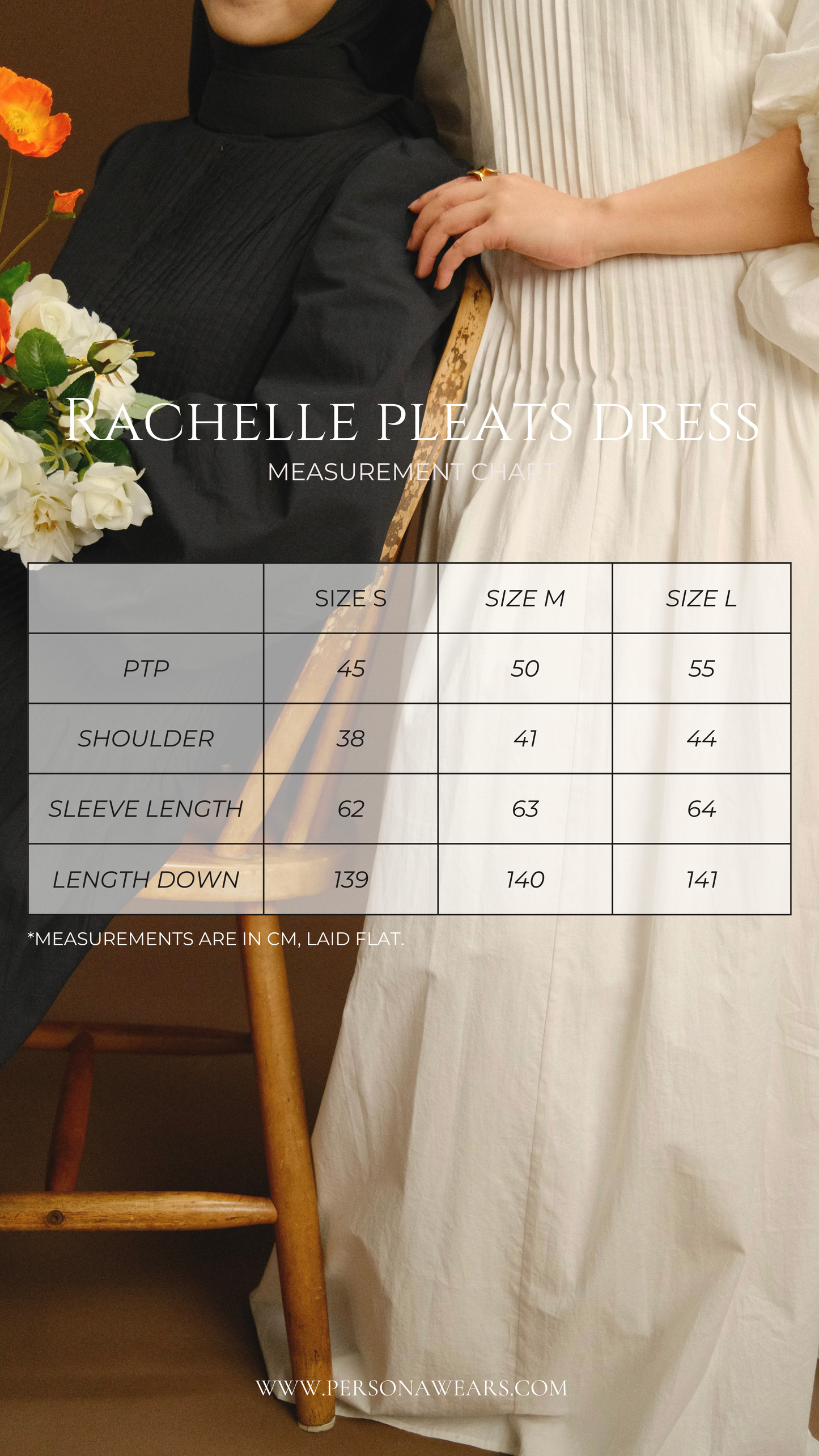 Rachelle Pleats Dress (Noir)